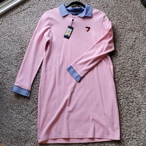 Tommy Hilfiger preppy sweater dress